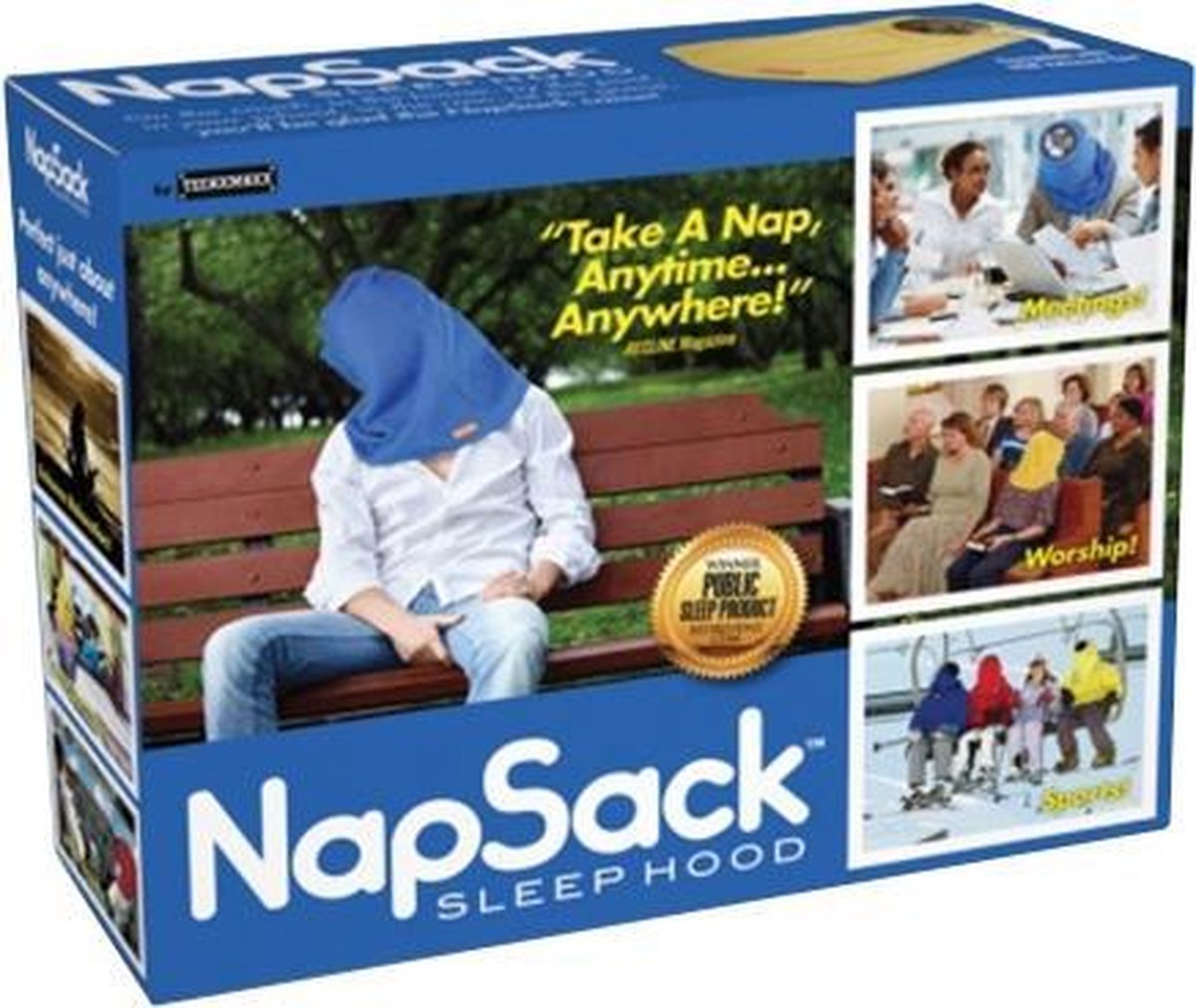 Thumbsup! Prank Pakket Nap Sack 23 Cm Karton | bol.com