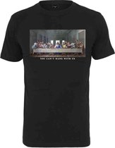 Urban Classics Heren Tshirt -2XL- Cant Hang With Us Zwart