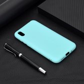 Voor Huawei Honor 8S Candy Color TPU Case (groen)
