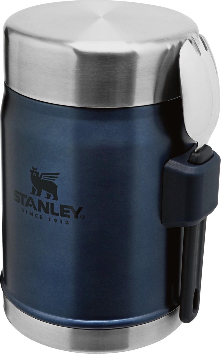 Stanley The Legendary Classic Food Jar 400 mL, Hammertone Lake, lunch box +  spork