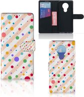 GSM Hoesje Nokia 5.3 Leuk Hoesje Dots