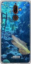 Nokia 7 Plus Hoesje Transparant TPU Case - Coral Reef #ffffff