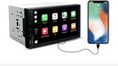 Carplay 2-din Navigatie Autoradio iPhone en android auto met bluetooth