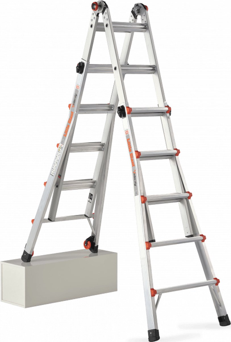 Little Giant Velocity telescopische vouwladder 4x6