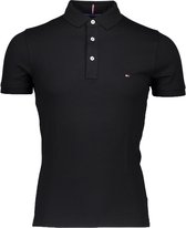 Tommy Hilfiger Polo Zwart Getailleerd - Maat XXL - Heren - Never out of stock Collectie - Katoen