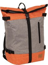 New-Rebels® Creek Roll Top Backpack Anthracite/Orange VII | Rugtas | Rugzak