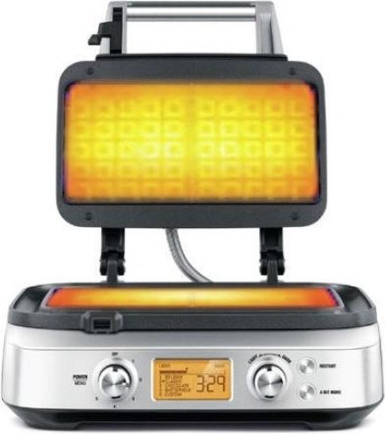 Sage the Smart Waffle Brushed Stainless Steel Wafelijzer — afbeelding 5