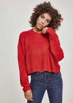 Urban Classics Sweater/trui -S- Wide Oversize Rood