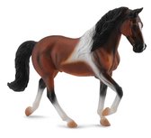 Collecta Paarden (XL): TENNESSEE WALKING HORSE HENGST ROODBRUIN GEVLEKT 16,5X4X11cm