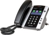 POLY VVX 500 IP telefoon Zwart, Zilver 12 regels LCD