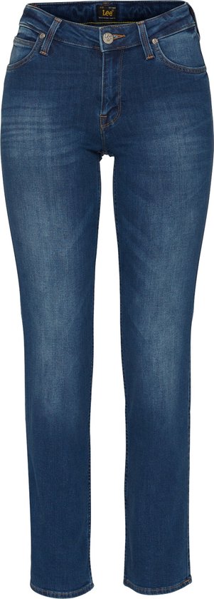 Lee jeans marion straight Blauw-27-31