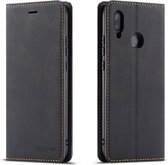 Voor Huawei P20 Lite Forwenw Dream Series Oil Edge Strong Magnetism Horizontal Flip Leather Case with Holder & Card Slots & Wallet & Photo Frame (Black)