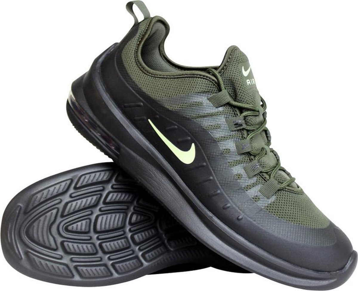 kort Spanning koper Nike Air Max Axis sneakers heren zwart/olijf groen | bol.com