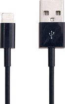 USB Sync Data / Charging Cable voor iPhone 6 & 6 Plus, iPhone 5 & 5S & 5C, iPad Air, Length: 1m , Compatible met iOS 8.0(zwart)