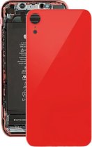 Achterkant met plakband voor iPhone XR (rood)