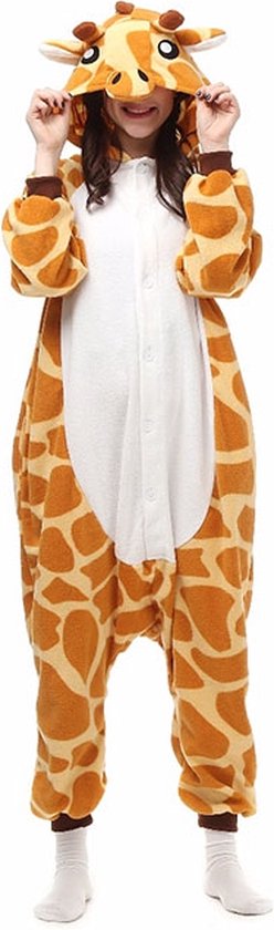 Rijk Decoratie Ik was mijn kleren Giraffe onesie Dieren Onesies (XL) | bol.com