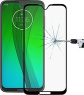 9H 9D volledig scherm gehard glas screenprotector voor Motorola Moto G7 (zwart)