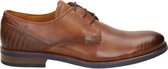 Van Lier Heren Veterschoenen - Cognac - Maat 44