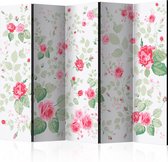 Kamerscherm - Scheidingswand - Vouwscherm - Rosy pleasures II [Room Dividers] 225x172 - Artgeist Vouwscherm