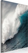 Schilderijen Op Canvas - Schilderij - Ocean Wave (1 Part) Vertical 80x120 - Artgeist Schilderij