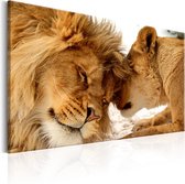 Schilderijen Op Canvas - Schilderij - Love's Secret 90x60 - Artgeist Schilderij