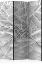 Kamerscherm - Scheidingswand - Vouwscherm - White Spider's Web [Room Dividers] 135x172 - Artgeist Vouwscherm