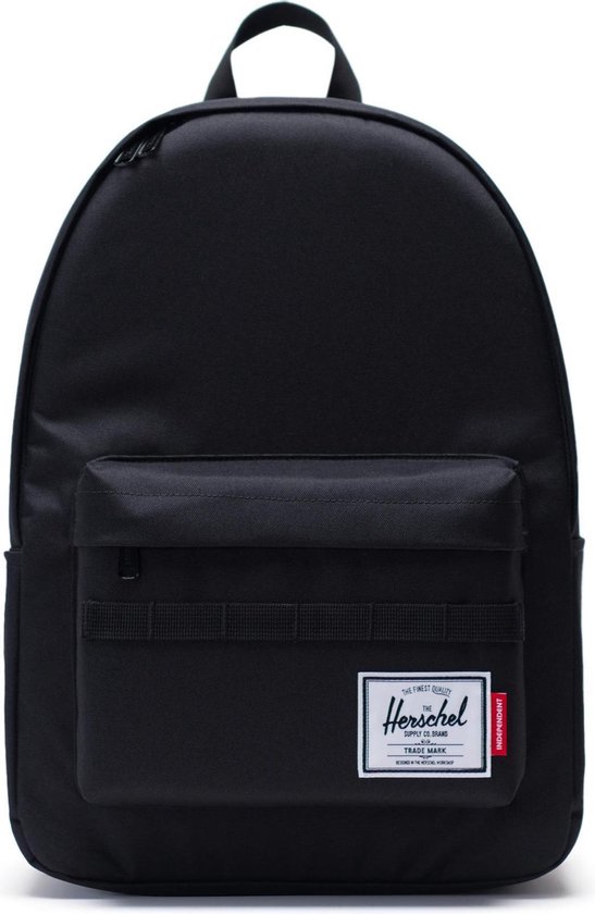 Herschel Classic XL Black Rugzak met Laptopvak 30L