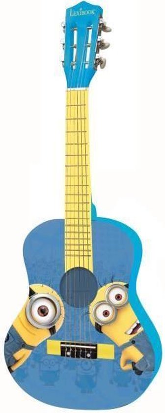 LEXIBOOK - LES MINIONS - Guitare Acoustique Enfant - Hauteur 78 cm | bol.com
