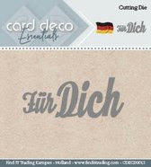 Card Deco Mal - F�r Dich