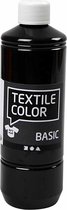 Creotime Textile Color Zwart textielverf - 500ml