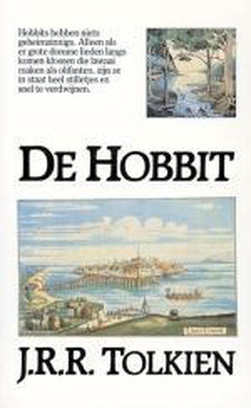 Cover van het boek 'De hobbit, of Daarheen en weer terug'