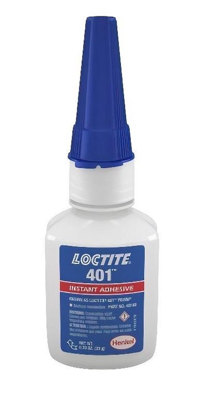 LOCTITE 401 Secondenlijm 20 gram - Transparant - Loctite