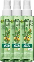Garnier Skinactive Face Bio Hydraterende Mist Dagcrème met Voedende Argan - 3 x 150 ml - Voordeelverpakking