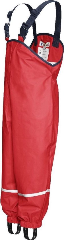 Playshoes - Regenbroek voor kinderen - Textile lining - Rood - maat 80cm