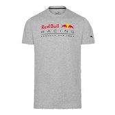 PUMA Red Bull Racing Logo Tee Shirt Heren - Light Gray Heather - Maat XL