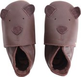 Bobux - Soft Soles - Chocolate Cub - Babysloffen - maat 18