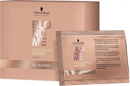 Foto: Schwarzkopf blond me detoxifying system shots 5 stuks