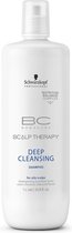 Schwarzkopf Bonacure Scalp Therapy Deep Cleansing Shampoo -1000 ml -  vrouwen - Voor