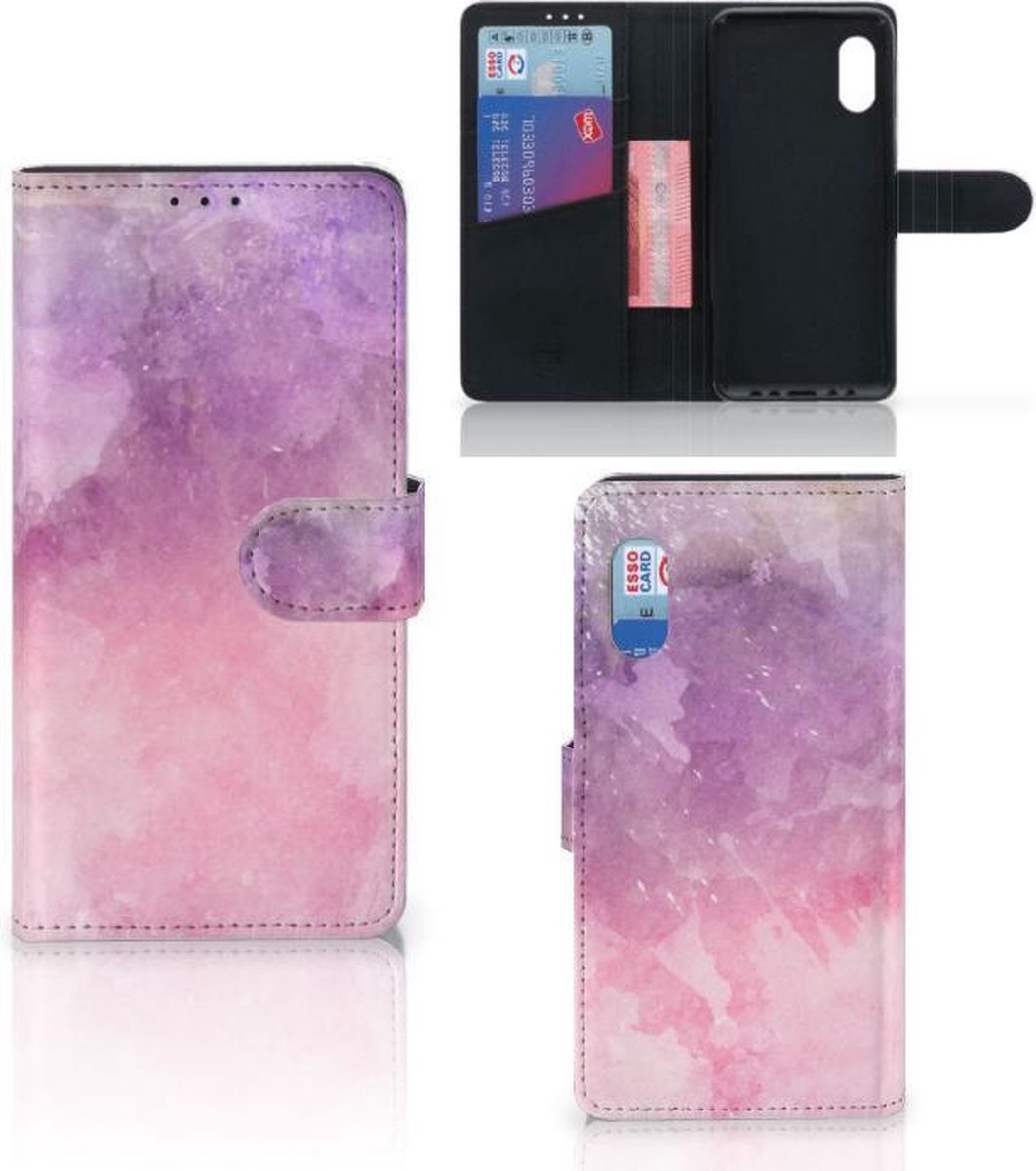 Hoesje Samsung Xcover Pro Pink Purple Paint