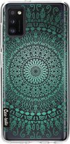 Casetastic Samsung Galaxy A41 (2020) Hoesje - Softcover Hoesje met Design - Chic Mandala Print