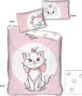 Disney Aristocats Lovely Marie - baby dekbedovertrek - 100 x 135 cm - Roze