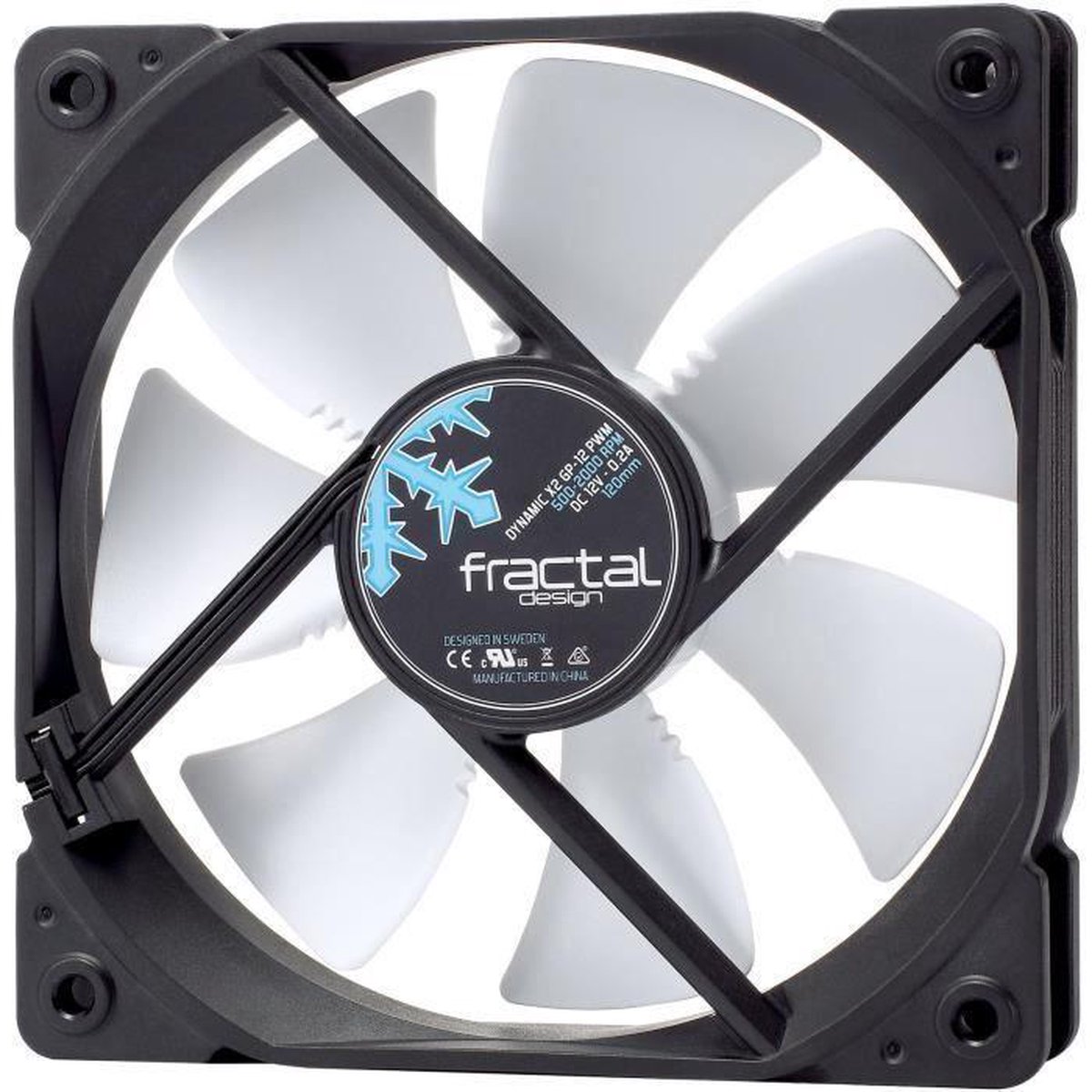 Fractal Design Dynamic X2 GP-12 PWM Computer behuizing Ventilator