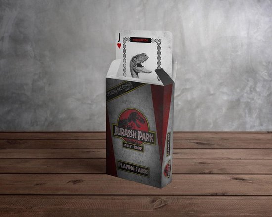 Bordspel: FaNaTik Jurassic Park - Playing Cards / Speelkaarten, van het merk FaNaTtiks