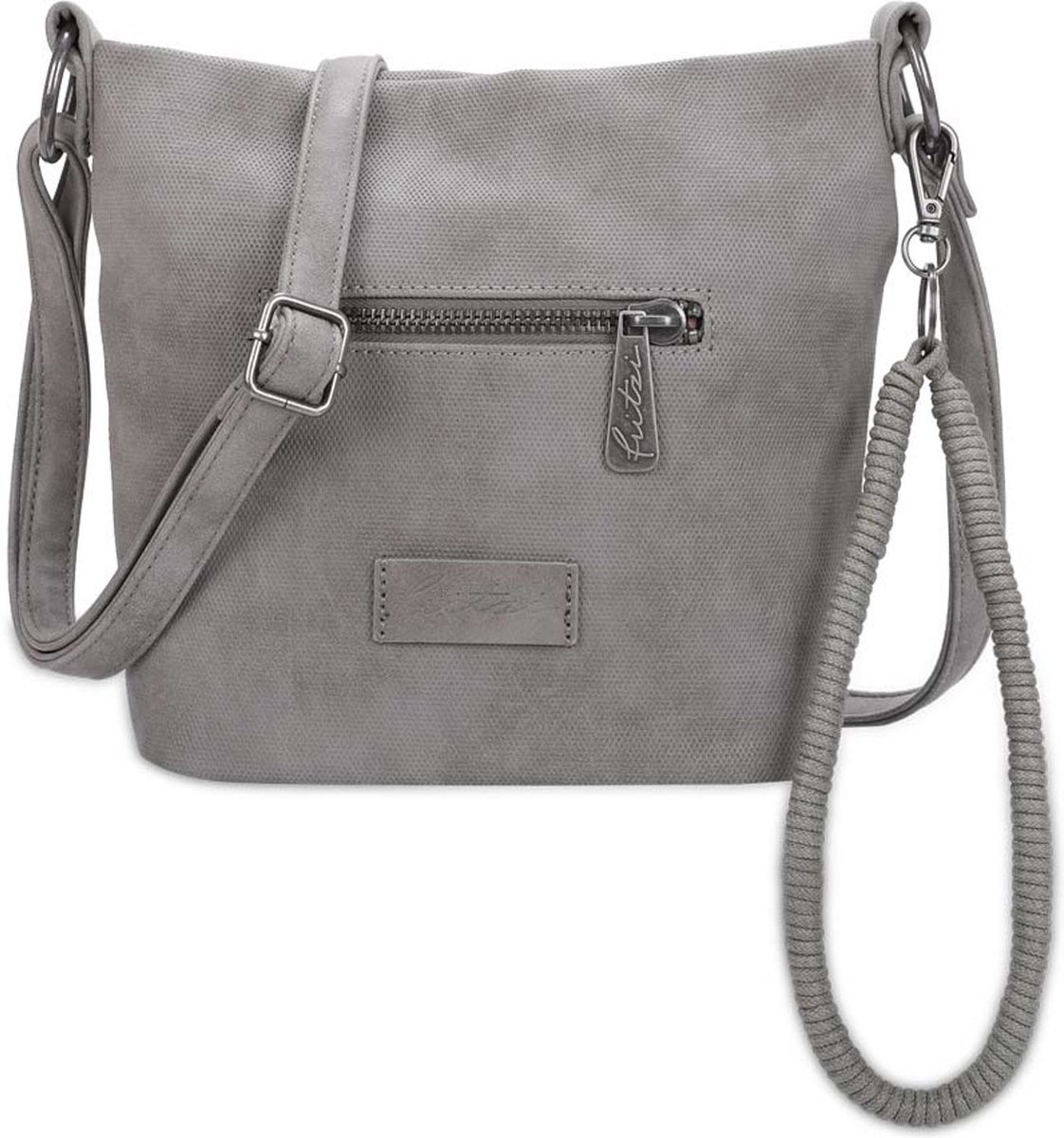 Fritzi aus Preußen Schoudertas Rub Iggi06 Cross Bag Rock Grijs