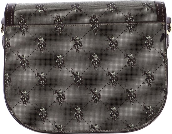 U.S. POLO ASSN. Sac à épaule bandoulière Hampton Flap Crossbody Brown Brun