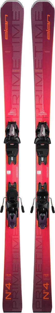 ELAN primetime n4 w powershift incl. binding Ski dames Multicolor