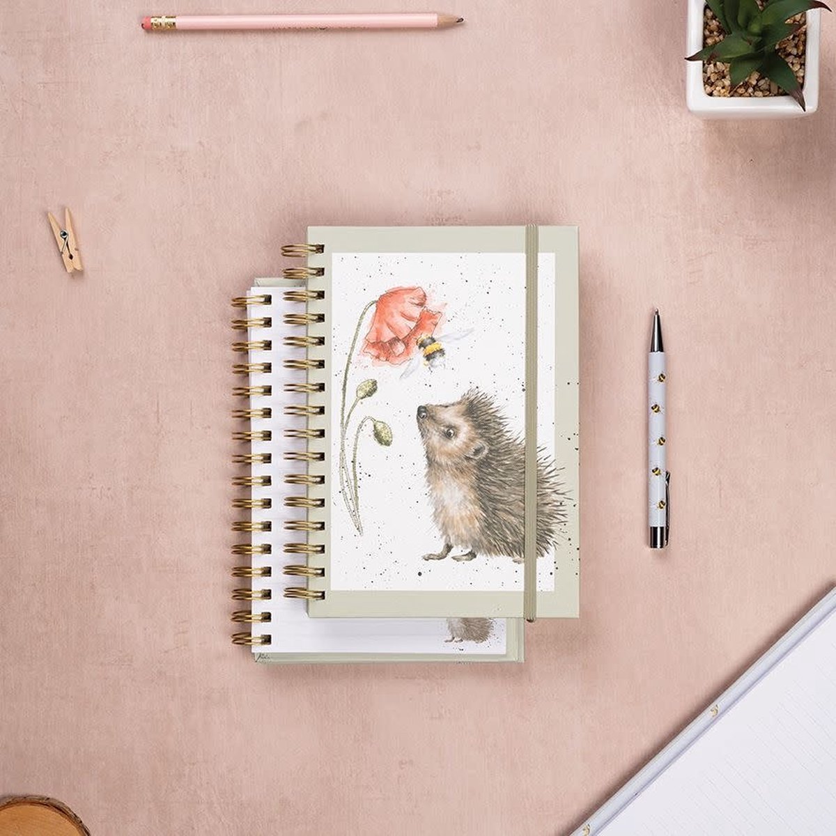 Wrendale - Notitieboek - Hedgehog A5