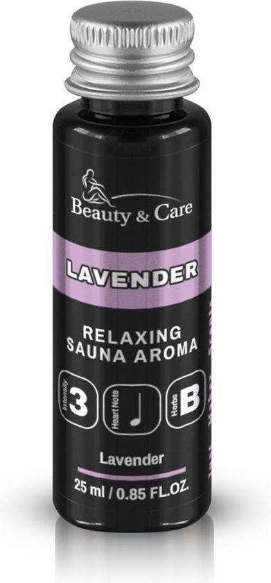 Lavendel sauna opgietmiddel - Beauty & Care - 25 ml. new