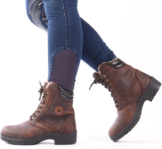 Mountain Horse Jodhpurs Snowy River Lace Marron - 40