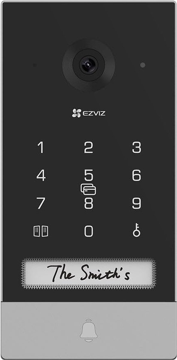 EZVIZ EP7 intercomsysteem 17,8 cm (7') Zwart, Zilver van EZVIZ — afbeelding 4